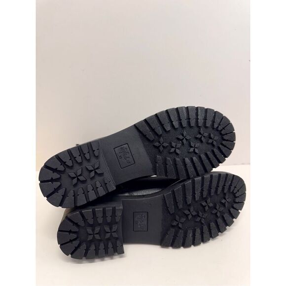 Style & Co Winter Boots Size 9.5 Black Lace Up Block Heel Memory Foam Comfort - Picture 8 of 8